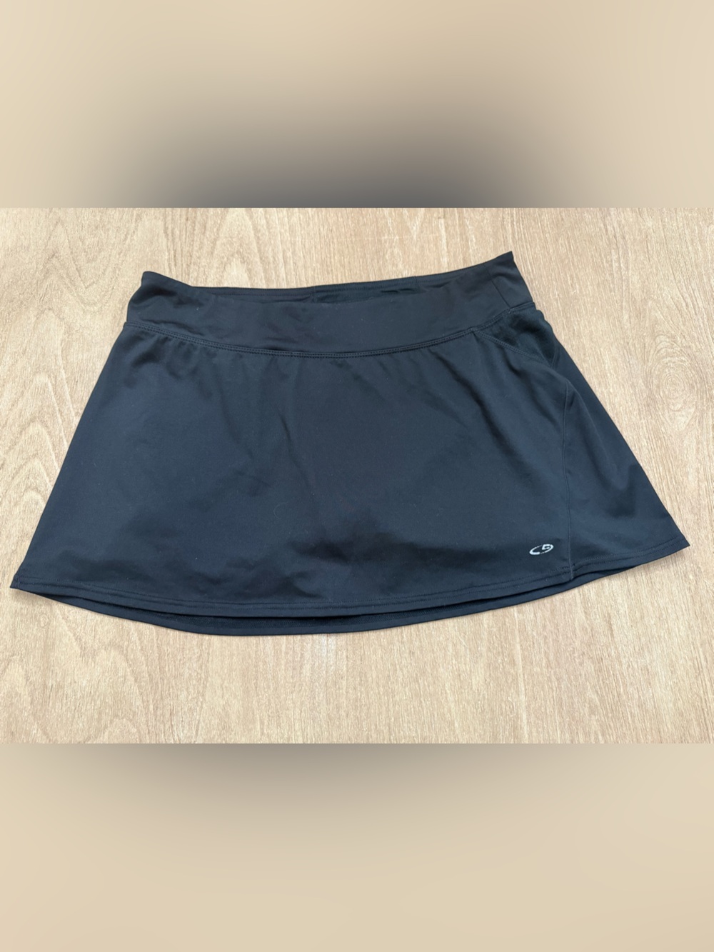 Champion  Skort Athletic Sports Tennis Golf Black Womens Size L Athletic